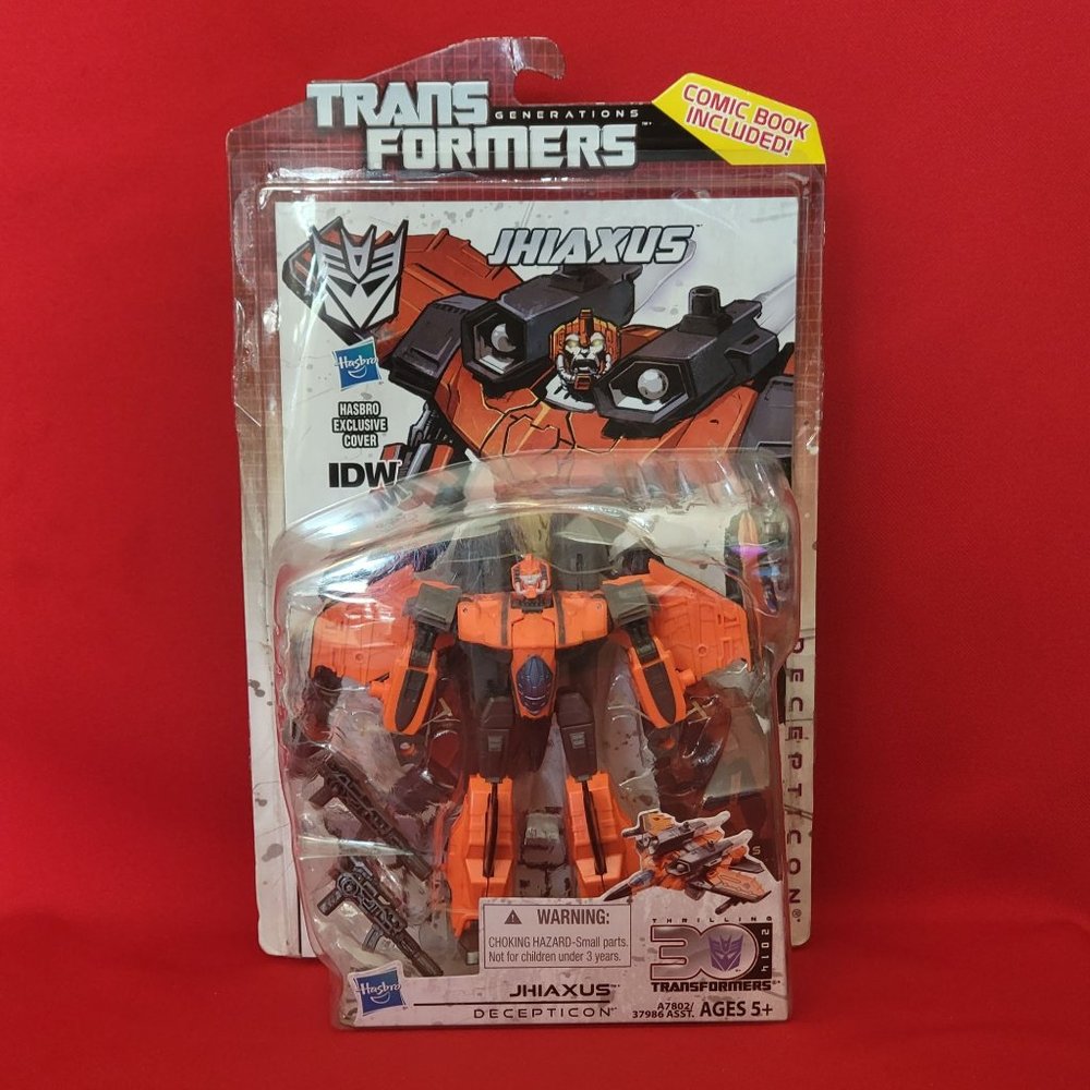 Transformers Generations Jhiaxus Decepticon Deluxe Class Action Figure 2014